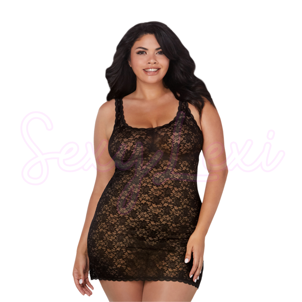 Midnight Sheer Chemise