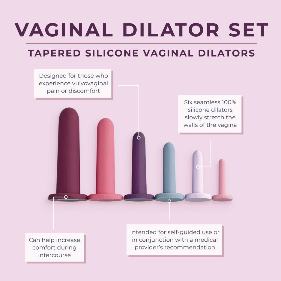 Juego de dilatadores vaginales